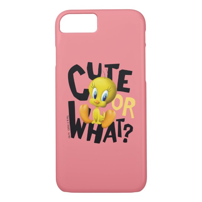 TWEETY™-Cute Or What? Case-Mate iPhone Hülle (Rückseite)