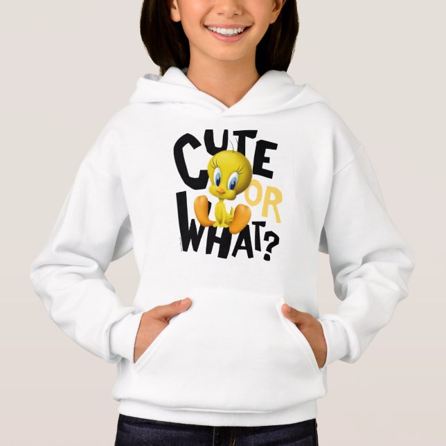 TWEETY™-Cute Or What? Hoodie (Vorderseite)