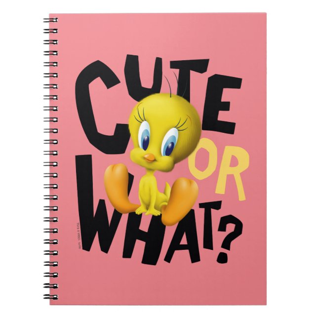 TWEETY™-Cute Or What? Notizblock (Vorderseite)