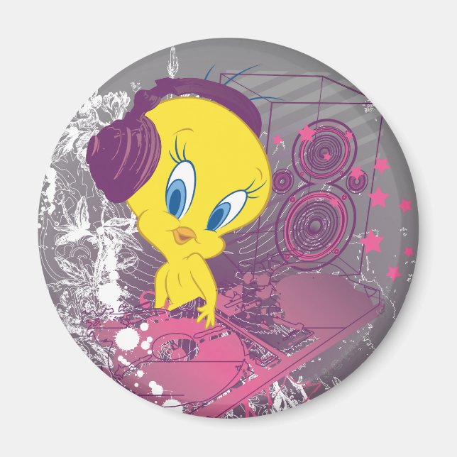 TWEETY™ Djing Magnet (Vorne)