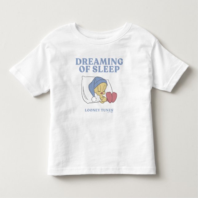 TWEETY™ Dreaming of Sleep Kleinkind T-shirt (Vorderseite)