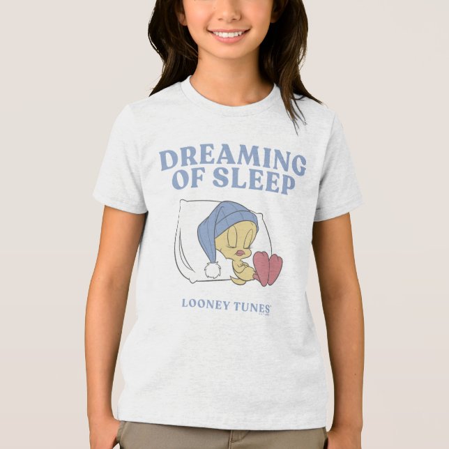 TWEETY™ Dreaming of Sleep Tri-Blend Shirt (Vorderseite)