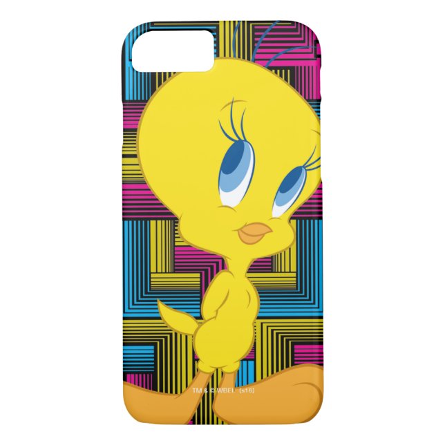 TWEETY™ Elektronische Farbe Case-Mate iPhone Hülle (Rückseite)