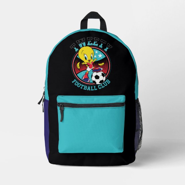 TWEETY™ Football Club Badge Bedruckter Rucksack (Vorderseite)