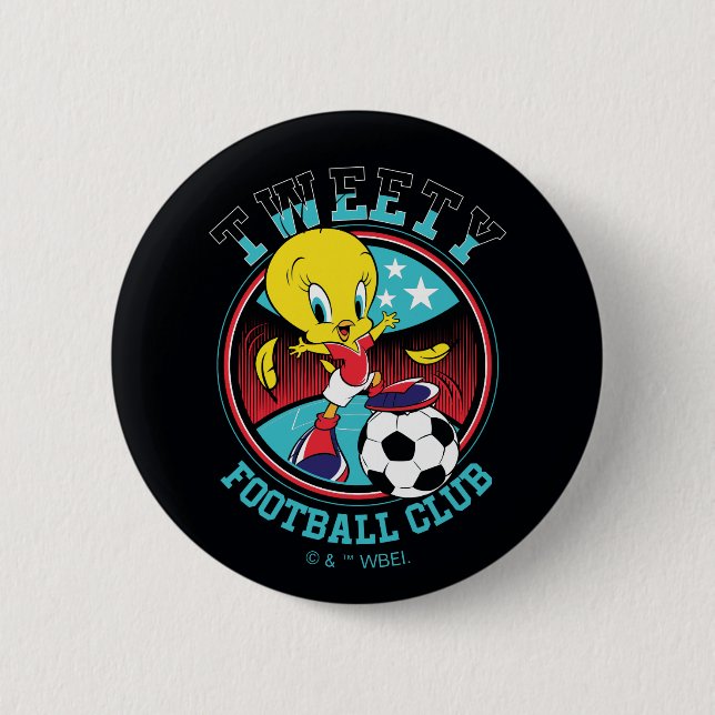 TWEETY™ Football Club Badge Button (Vorderseite)