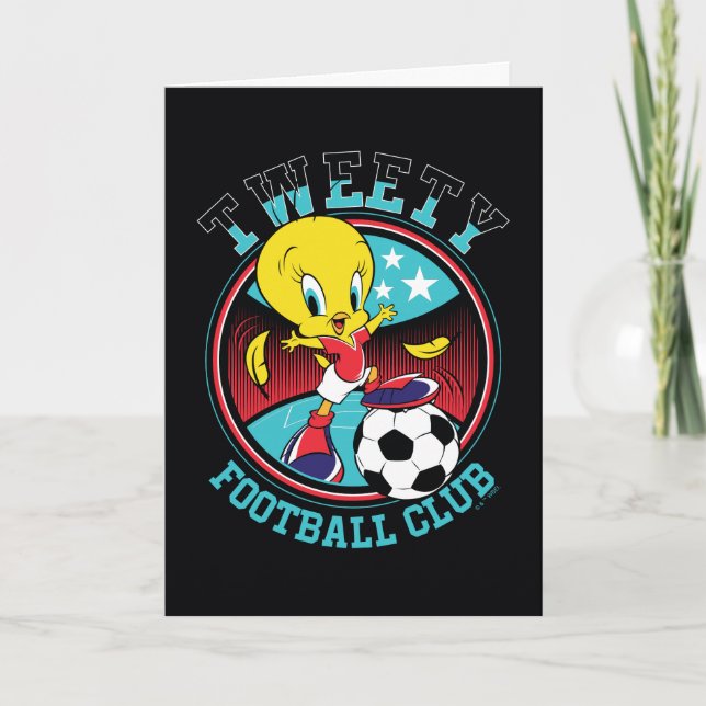 TWEETY™ Football Club Badge Karte (Vorderseite)
