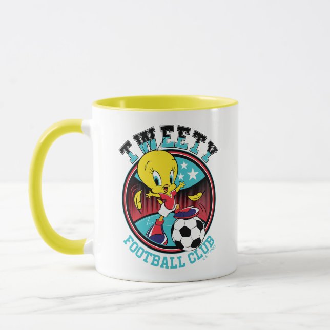TWEETY™ Football Club Badge Tasse (Links)