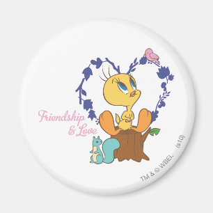 TWEETY™ "Freundschaft und Liebe" Magnet