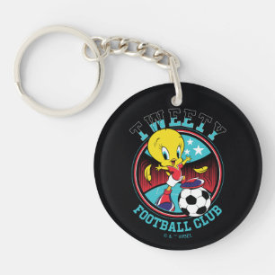 TWEETY™ Fußballclub-Abzeichen Schlüsselanhänger