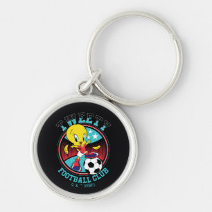 TWEETY™ Fußballclub-Abzeichen Schlüsselanhänger