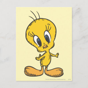 TWEETY™ Geöffnete Waffen Postkarte