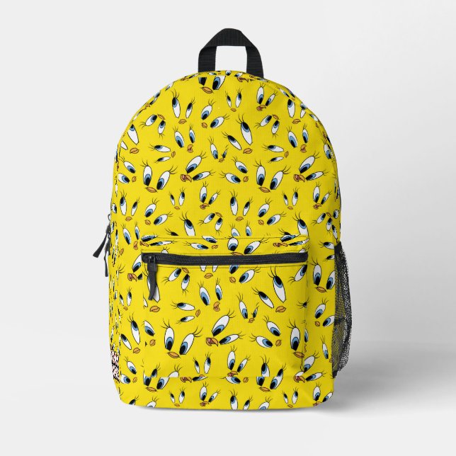 TWEETY™ Gesichtsmuster Bedruckter Rucksack (Vorderseite)