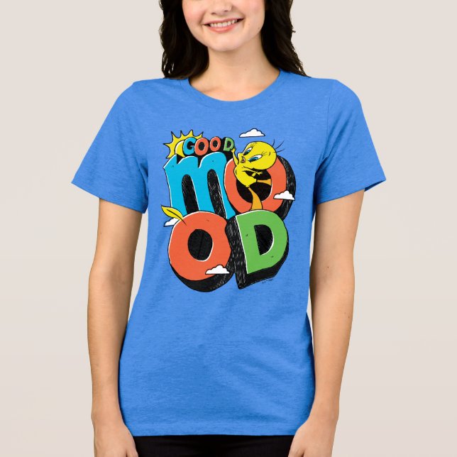 TWEETY™ Good Mood Tri-Blend Shirt (Vorderseite)