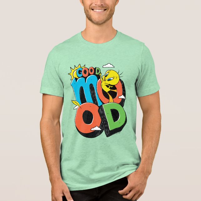TWEETY™ Good Mood Tri-Blend Shirt (Vorderseite)