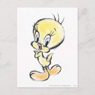 TWEETY™ - Hand Fertig Postkarte