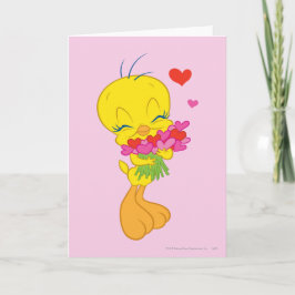 Tweety Hearts Feiertagskarte