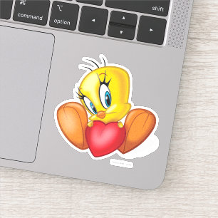 TWEETY™ Holding Heart Aufkleber