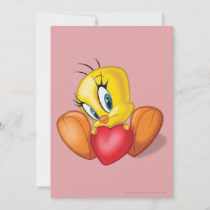 TWEETY™ Holding Heart Einladung