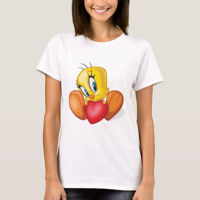 TWEETY™ Holding Heart T-Shirt (Vorderseite)