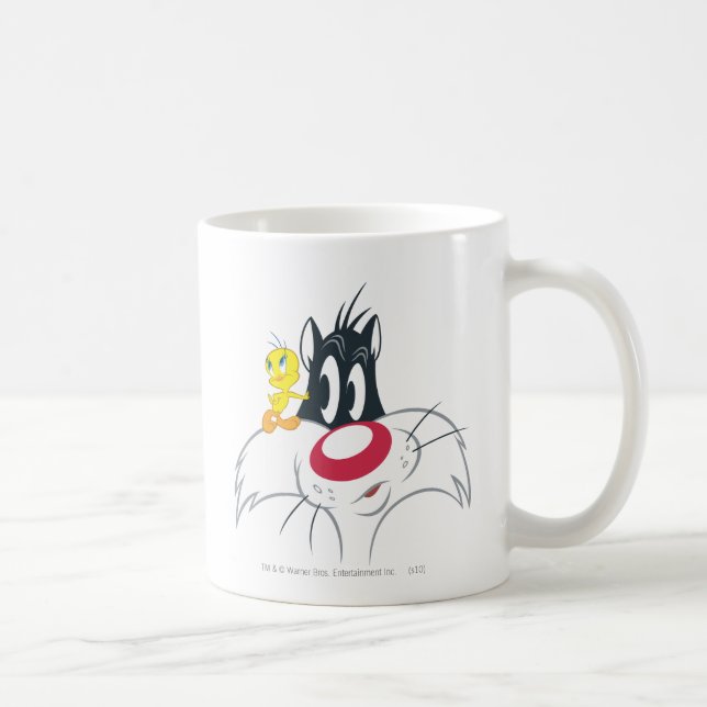 TWEETY™ In Aktion Pose 12 Kaffeetasse (Rechts)