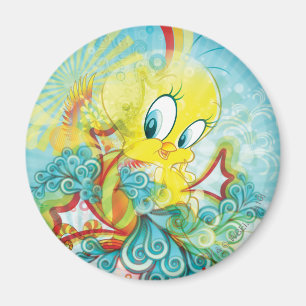 TWEETY™ In Blauer Welle Magnet