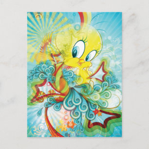 TWEETY™ in Blue Wave Postkarte