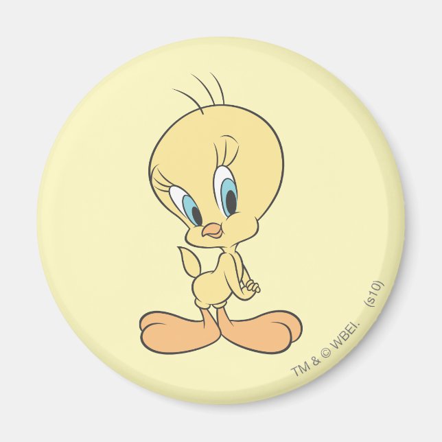 TWEETY™ In The Clouds Pose 22 Magnet (Vorne)