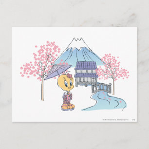 TWEETY™ Japan Postkarte