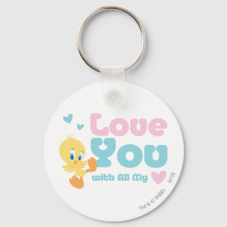 Tweety "Liebe you with all my Heart" Schlüsselanhänger
