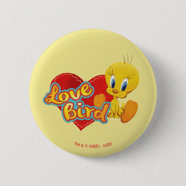 TWEETY™ - Liebesvogel Button (Vorderseite)