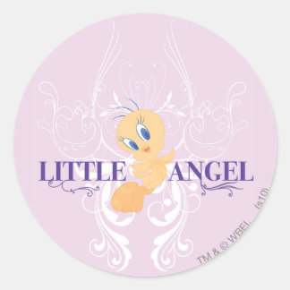 TWEETY™ "Little Angel" Runder Aufkleber
