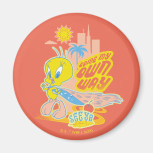 TWEETY™ - Meine eigene Richtung Magnet