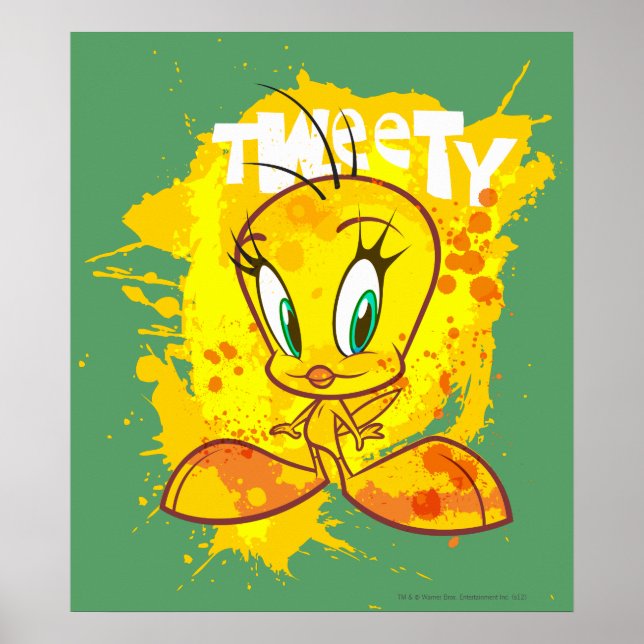 Tweety mit Name Poster (Vorne)