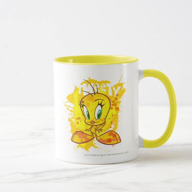 TWEETY™ mit Namen Tasse (Rechts)