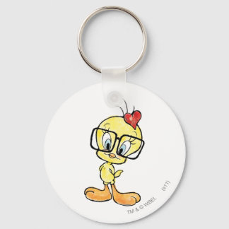 Tweety-Nerd Schlüsselanhänger