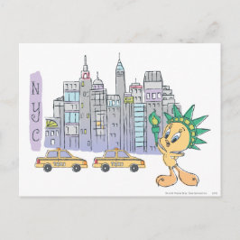 TWEETY™ NYC POSTKARTE
