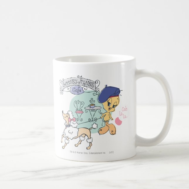 TWEETY™ Paris Kaffeetasse (Rechts)