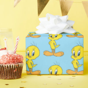 TWEETY™ Persönlicher cleverer Vogel Geschenkpapier