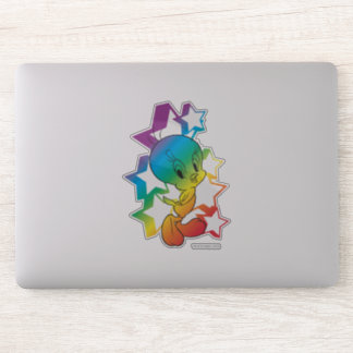 TWEETY™ Rainbow Stars Aufkleber