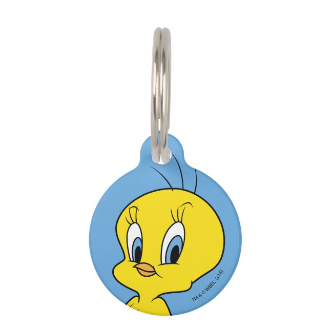 TWEETY™| Räuchervögel Haustiermarke (Vorderseite)
