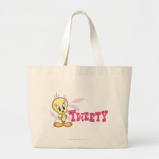 "TWEETY™" rosa Jumbo Stoffbeutel