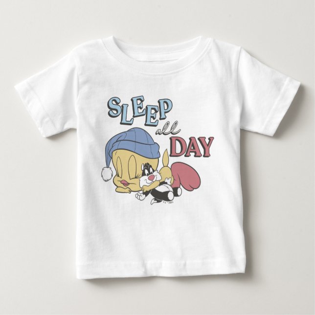 TWEETY™ Sleep All Day Baby T-shirt (Vorderseite)