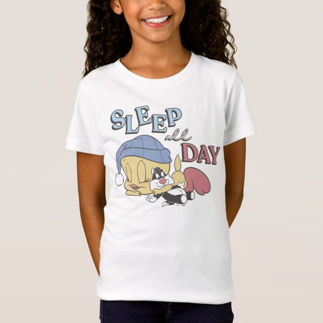 TWEETY™ Sleep All Day T-Shirt (Vorderseite)