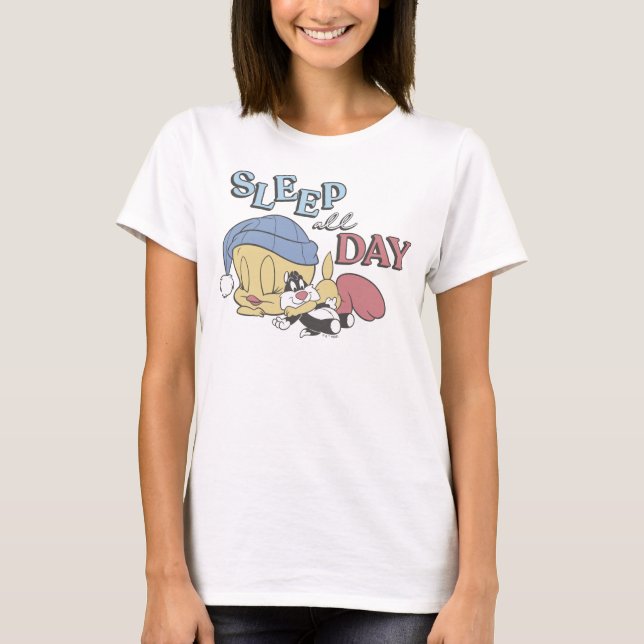 TWEETY™ Sleep All Day T-Shirt (Vorderseite)