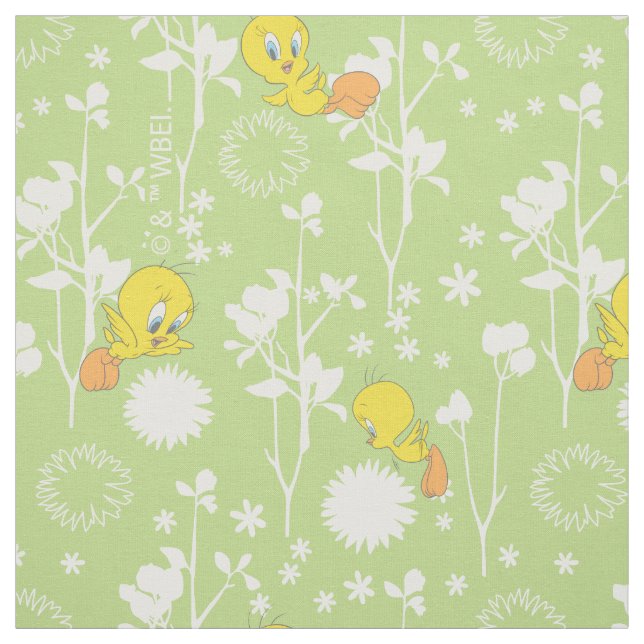 TWEETY™ Springtime Vibes Stoff (Muster)