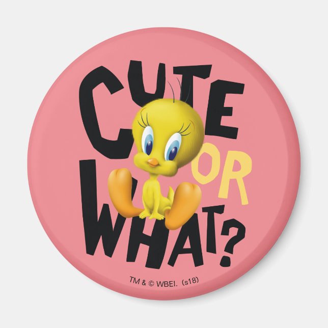 TWEETY™ - Süß oder nicht? Magnet (Vorne)