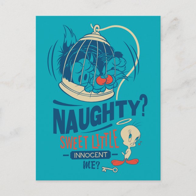 TWEETY™ - Süß wenig unschuldig Ich? Postkarte (Vorderseite)