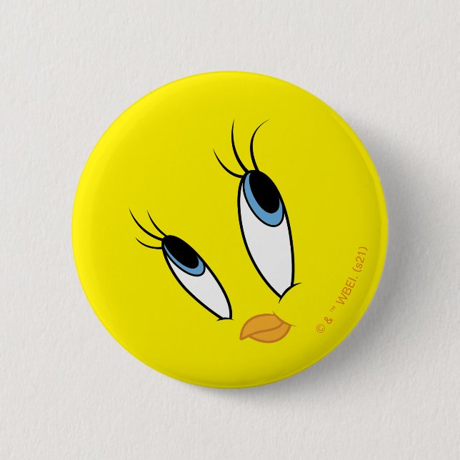TWEETY™ Süße Augen Button (Vorderseite)