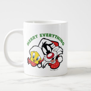 TWEETY™ & SYLVESTER™ "Fröhliche Alles" Jumbo-Tasse