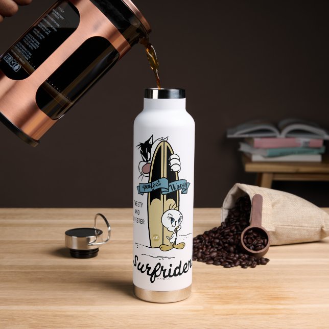 TWEETY™ & SYLVESTER™-Kühler Trinkflasche (Kaffee)